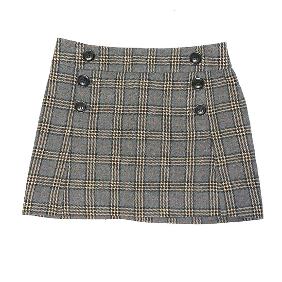 GAP Dresses & Skirts - Gap Autumn Plaid Mini Skirt